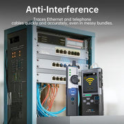 FNIRSI Multifunctional Cable Finder with Anti-interference PoE Cable Tester, LPM-10