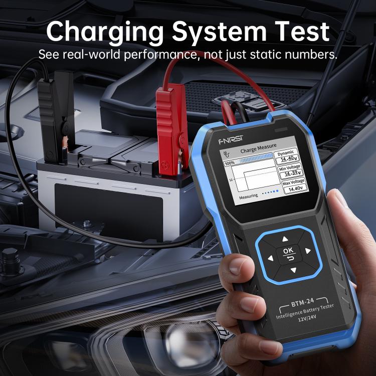 Tester batteria auto FNIRSI 12V/24V BTM-24