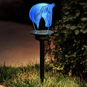 Lampada solare da giardino con picchetto per esterni
