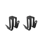 Confezione da 2 ganci appendiabiti in acciaio inossidabile per porta doccia in vetro senza cornice, ideali per bagno e cabina doccia., T3-1 Silver, T3-1 Black, T3-2 Silver, T3-2 Black, T3-3 Silver, T3-3 Black, T3-4 Silver, T3-4 Black, T3-5 Silver      ...
