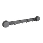 Ganci a ventosa in acciaio inox, appendiabiti multi-gancio per cucina e bagno, Single 4-hook Black, Single 5-hook Black, Double 6-hook Black, Double 8-hook Black, Single 4-hook Gray, Single 5-hook Gray, Double 6-hook Gray, Double 8-hook Gray           ...