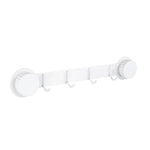 Ganci a ventosa in acciaio inox, appendiabiti multi-gancio per cucina e bagno, Single 4-hook Black, Single 5-hook Black, Double 6-hook Black, Double 8-hook Black, Single 4-hook Gray, Single 5-hook Gray, Double 6-hook Gray, Double 8-hook Gray           ...