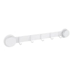 Ganci a ventosa in acciaio inox, appendiabiti multi-gancio per cucina e bagno, Single 4-hook Black, Single 5-hook Black, Double 6-hook Black, Double 8-hook Black, Single 4-hook Gray, Single 5-hook Gray, Double 6-hook Gray, Double 8-hook Gray           ...