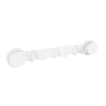 Ganci a ventosa in acciaio inox, appendiabiti multi-gancio per cucina e bagno, Single 4-hook Black, Single 5-hook Black, Double 6-hook Black, Double 8-hook Black, Single 4-hook Gray, Single 5-hook Gray, Double 6-hook Gray, Double 8-hook Gray           ...