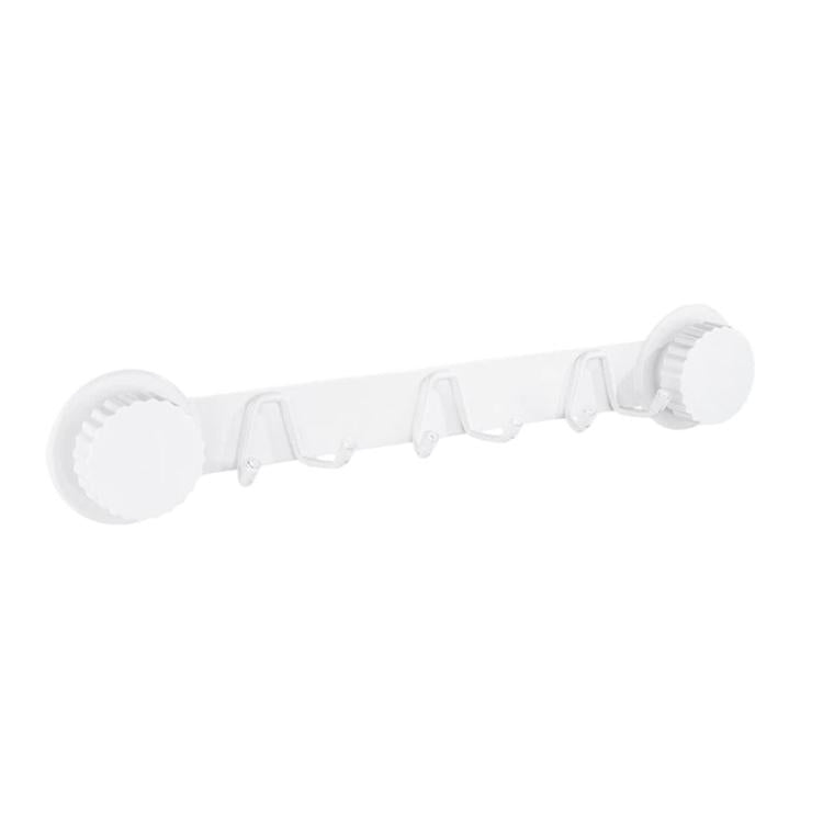 Ganci a ventosa in acciaio inox, appendiabiti multi-gancio per cucina e bagno, Single 4-hook Black, Single 5-hook Black, Double 6-hook Black, Double 8-hook Black, Single 4-hook Gray, Single 5-hook Gray, Double 6-hook Gray, Double 8-hook Gray           ...