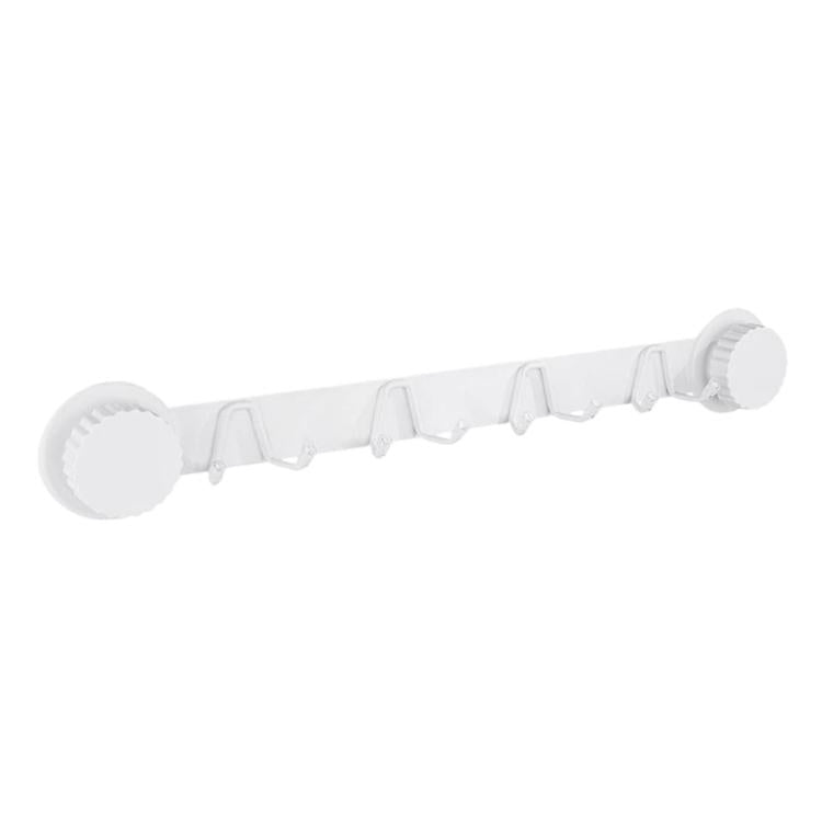 Ganci a ventosa in acciaio inox, appendiabiti multi-gancio per cucina e bagno, Single 4-hook Black, Single 5-hook Black, Double 6-hook Black, Double 8-hook Black, Single 4-hook Gray, Single 5-hook Gray, Double 6-hook Gray, Double 8-hook Gray           ...