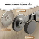 Ganci a ventosa in acciaio inox, appendiabiti multi-gancio per cucina e bagno, Single 4-hook Black, Single 5-hook Black, Double 6-hook Black, Double 8-hook Black, Single 4-hook Gray, Single 5-hook Gray, Double 6-hook Gray, Double 8-hook Gray           ...