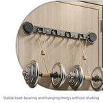 Ganci a ventosa in acciaio inox, appendiabiti multi-gancio per cucina e bagno, Single 4-hook Black, Single 5-hook Black, Double 6-hook Black, Double 8-hook Black, Single 4-hook Gray, Single 5-hook Gray, Double 6-hook Gray, Double 8-hook Gray           ...