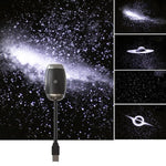 Proiezione decorativa luce notturna USB per auto