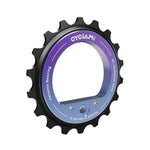 Puleggia eccentrica cava per deragliatore posteriore 18T con cuscinetto in ceramica, componenti per bicicletta fai da te, CYCLAMI CYC-18T