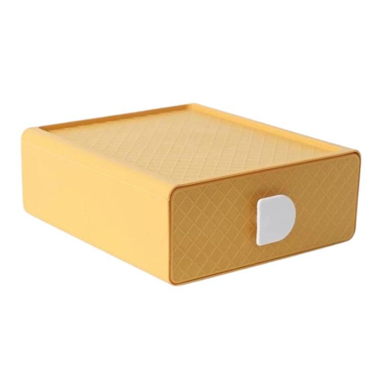 Organizzatore per cosmetici e articoli vari da ufficio, scatola portaoggetti in plastica per la casa con cassetti.