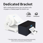 Stampante termica per etichette ad alta velocità da 4 pollici con supporto carta dedicato, spina USA, HZTZ  9220-USB Black, HZTZ  9220-USB+Bluetooth Black, HZTZ  9220-USB+LAN Black, HZTZ  9220-USB+WiFi Black, HZTZ 9220-USB White                        ...