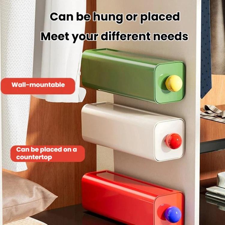 Organizzatore da parete per biancheria intima e calzini, ideale per camera da letto e scrivania, con ampia capacità e scomparti impilabili.