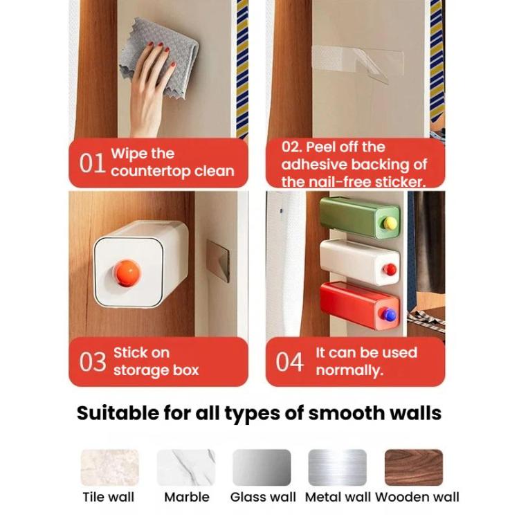 Organizzatore da parete per biancheria intima e calzini, ideale per camera da letto e scrivania, con ampia capacità e scomparti impilabili.