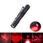 Mini torcia portatile impermeabile per esterni, torcia a LED portatile, 1 Battery White Light, 2 Battery White Light, 1 Battery Purple Light, 2 Battery Purple Light, 1 Battery Red Light, 2 Battery Red Light