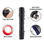 Mini torcia portatile impermeabile per esterni, torcia a LED portatile, 1 Battery White Light, 2 Battery White Light, 1 Battery Purple Light, 2 Battery Purple Light, 1 Battery Red Light, 2 Battery Red Light