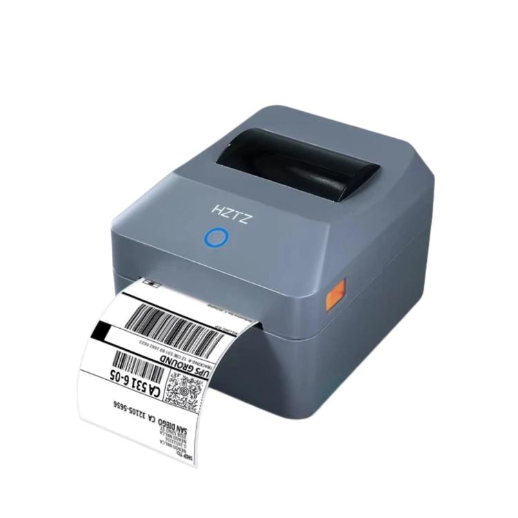 Stampante termica per etichette da 4 pollici per spedizioni, codici a barre e imballaggi, larghezza di stampa da 25 a 100 mm, spina europea., HZTZ T40 USB, HZTZ T40 USB+Bluetooth, HZTZ T40 USB+LAN, HZTZ T40 USB+Bluetooth+Wi-Fi, HZTZ T40 USB+Wi-Fi