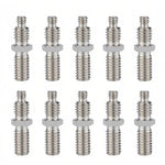 Adattatore per treppiede da 1/4 a 3/8 di pollice per asse centrale della piattaforma cloud, vite per fotocamera, 10pcs E7, 10pcs E8