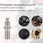 Adattatore per treppiede da 1/4 a 3/8 di pollice per asse centrale della piattaforma cloud, vite per fotocamera, 10pcs E7, 10pcs E8