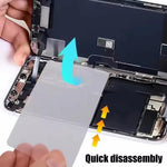 500 pezzi/scatola Strumento di rimozione della cornice in plastica ultra sottile per schede di smontaggio del telefono