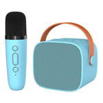 Altoparlante Bluetooth portatile con microfono rimovibile, set karaoke per bambini e famiglie., Sky Blue Dual Mic, Pink Dual Mic, White Dual Mic, Sky Blue Single Mic, Pink Single Mic, White Single Mic