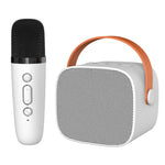 Altoparlante Bluetooth portatile con microfono rimovibile, set karaoke per bambini e famiglie., Sky Blue Dual Mic, Pink Dual Mic, White Dual Mic, Sky Blue Single Mic, Pink Single Mic, White Single Mic