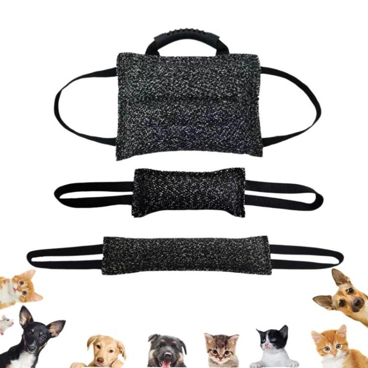 Giocattoli da masticare per animali domestici, bastoncini di canapa, accessori per l'addestramento dei cani, 20cm Chew Toy, 30cm Chew Toy, 26cm Teething Pillow