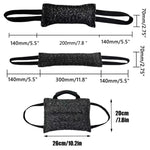 Giocattoli da masticare per animali domestici, bastoncini di canapa, accessori per l'addestramento dei cani, 20cm Chew Toy, 30cm Chew Toy, 26cm Teething Pillow