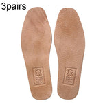 3 paia di solette in pelle bovina traspiranti, spesse e ammortizzanti, che assorbono il sudore., 36, 37, 38, 39, 40, 41, 42, 43, 44, 45