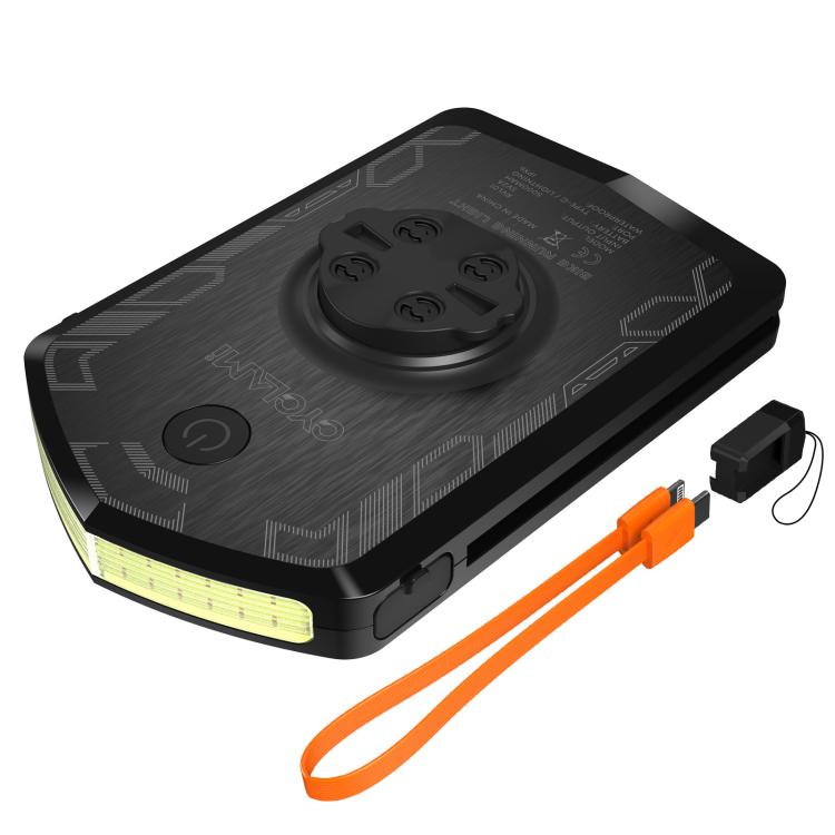 Luce notturna per ciclismo, luce diurna di segnalazione per bici da strada, luce lampeggiante con supporto integrato per ciclocomputer, RVL01