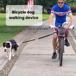 Guinzaglio per cani anti-trazione con rotazione a 360 gradi per ciclismo, elastico e ammortizzatore., 360-Degree Rotation
