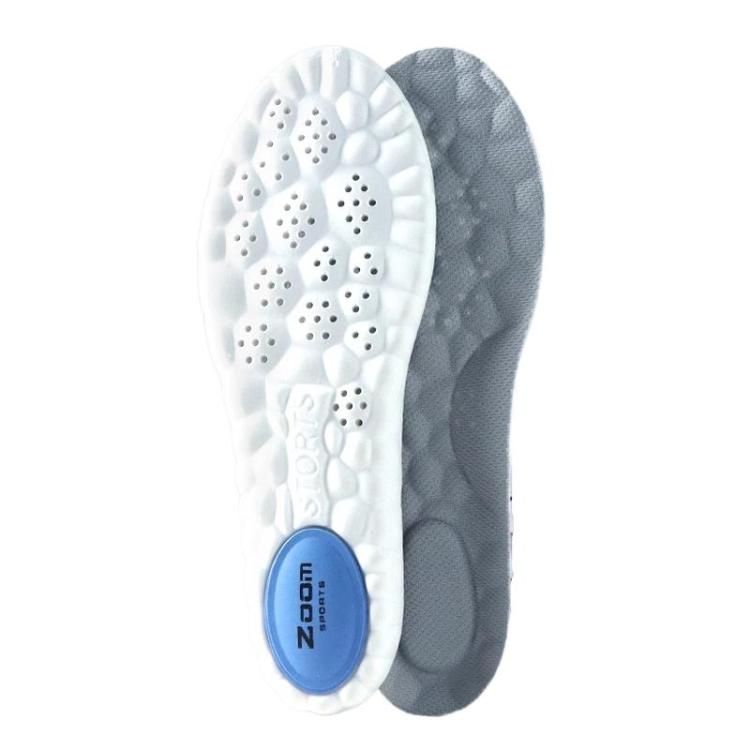Solette ZOOM Sports con ammortizzazione ad aria, traspiranti, antiodore e supporto plantare., 35-36, 37-38, 39-40, 41-42, 43-44, 45-46