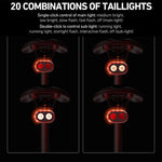Luce per bicicletta con sensore intelligente, luce per bici da strada e mountain bike., CYCLAMI CY300T Front+Rear Light, CYCLAMI CY200 Rear Lights