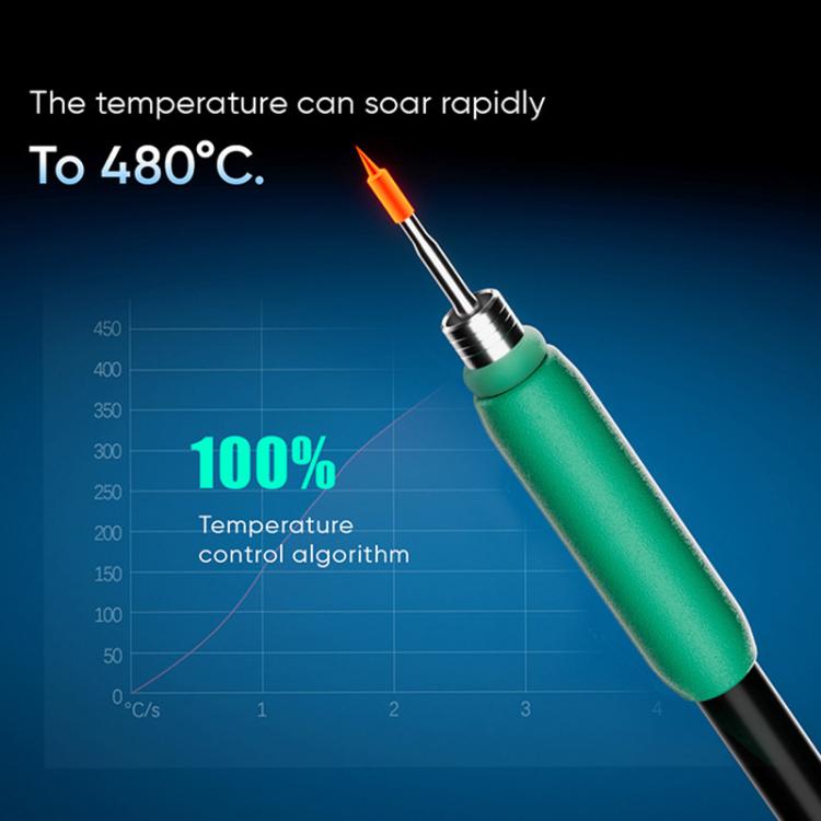 BAKU BA-937C Stazione saldante LCD da 120 W, kit saldatore elettrico termostatico con 3 canali di temperatura preimpostati., 110V US Plug, 220V EU Plug