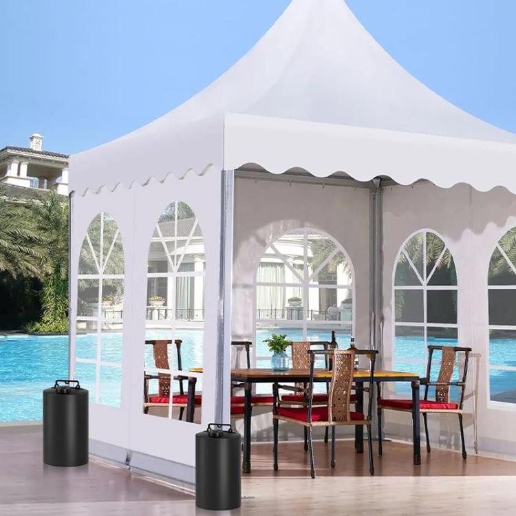 Tenda da esterno Base riempita d'acqua Sacchetto di sacchi di sabbia Sacchetto d'acqua zavorrato Stabilizzatore per secchio, 10L, 20L