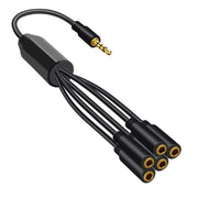 3.5mm Laptop Headphone AUX Adapter Cable, 1 To 6, 1 To 5, 1 To 4, 1 To 3