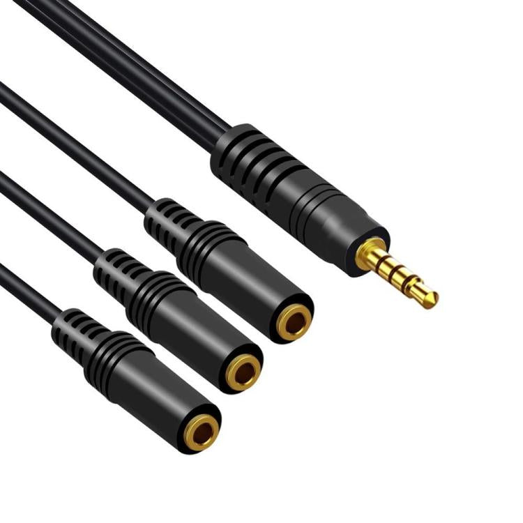 3.5mm Laptop Headphone AUX Adapter Cable, 1 To 6, 1 To 5, 1 To 4, 1 To 3