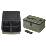 Mulinello da spinning, verricello elettrico, mulinello per esche, borsa portaoggetti per accessori da pesca, XS90 Black, XS90 Olive Green, XL90 Black, XL90 Olive Green, XC90 Black, XC90 Olive Green