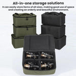 Mulinello da spinning, verricello elettrico, mulinello per esche, borsa portaoggetti per accessori da pesca, XS90 Black, XS90 Olive Green, XL90 Black, XL90 Olive Green, XC90 Black, XC90 Olive Green