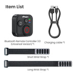 Telecomando Bluetooth aMagisn 3.0 versione universale per Insta360, GoPro Hero, smartphone Android/iOS, DJI OSMO 360, Action 6/5 Pro/4, AM40