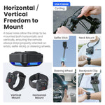 Telecomando Bluetooth aMagisn 3.0 versione universale per Insta360, GoPro Hero, smartphone Android/iOS, DJI OSMO 360, Action 6/5 Pro/4, AM40