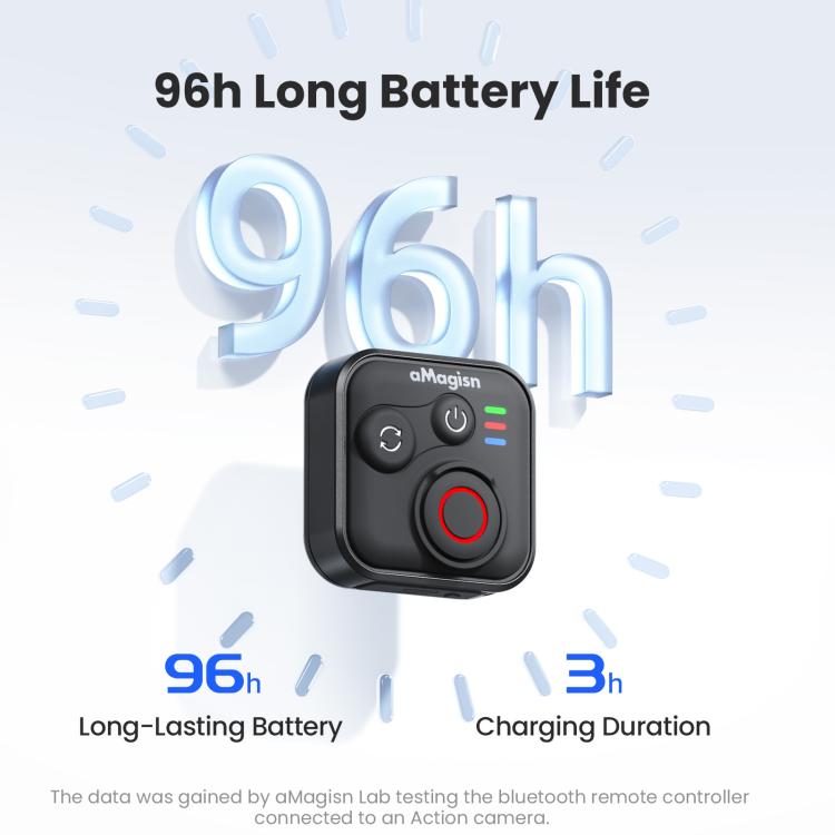Telecomando Bluetooth aMagisn 3.0 versione universale per Insta360, GoPro Hero, smartphone Android/iOS, DJI OSMO 360, Action 6/5 Pro/4, AM40
