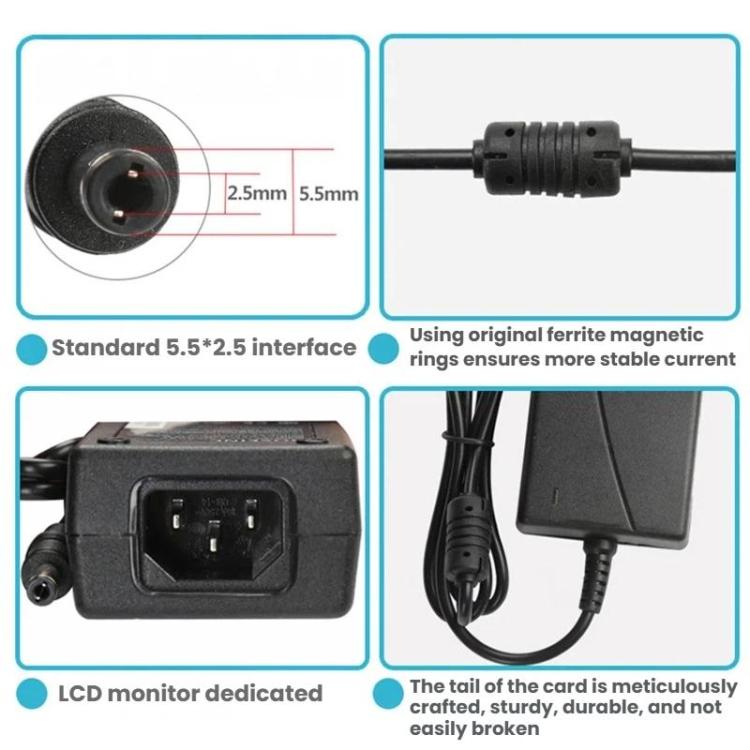 Alimentatore per stampante di etichette DAJING ADP-60D24, 24 V 2,5 A, 3 Pin, 5.5x2.5mm