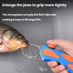 Pinza per esche antiscivolo portatile con manico per pesce.