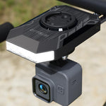 Luce diurna per bicicletta con interfaccia tachimetro, luce notturna ad alta intensità per ciclismo all'aperto., CL350
