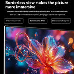14-Inch Dual Screen Portable Monitor, Compatible With 13.3-17 Inch Laptops, Adjustable Rotation & Foldable Design, HYX-B90D
