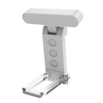Lampada da lettura a clip ricaricabile tramite USB con segnalibro pieghevole a LED