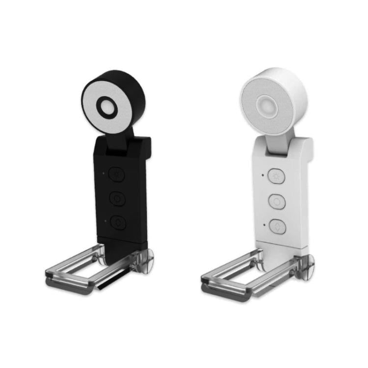 Mini lampada segnalibro portatile USB con clip, luce ambientale a LED
