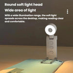 Mini lampada segnalibro portatile USB con clip, luce ambientale a LED