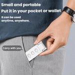 Mini lampada segnalibro portatile USB con clip, luce ambientale a LED